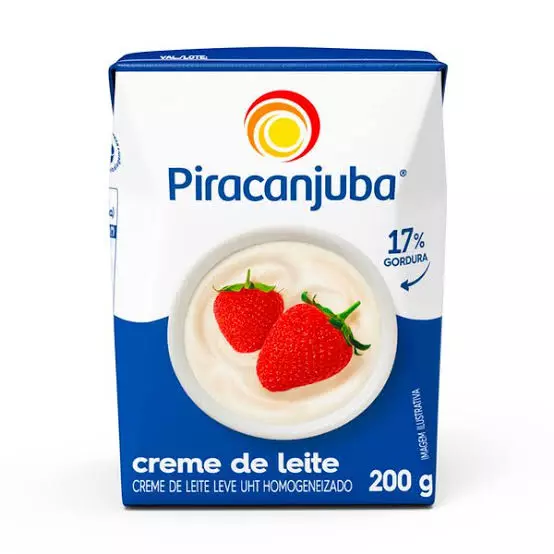 Creme de leite piracanjuba 200ml