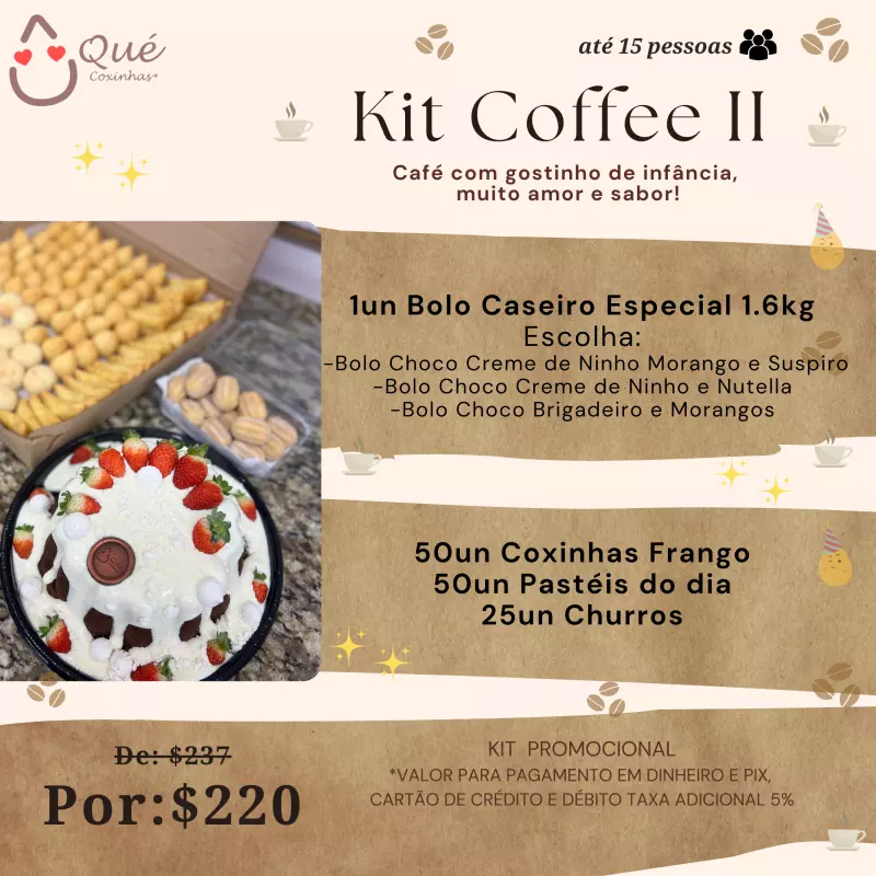 Kit coffee ll Promocional