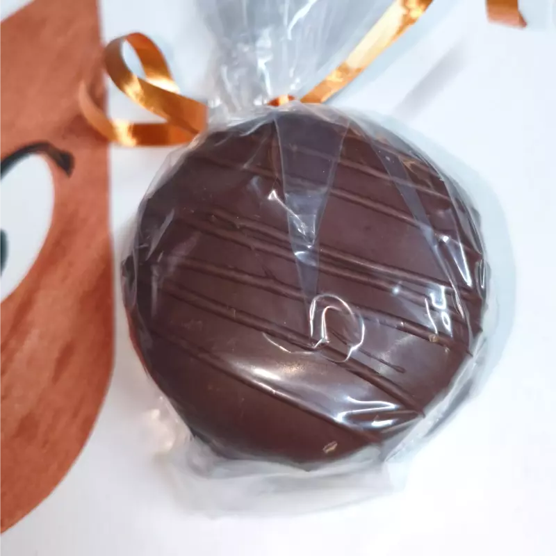 Pão de mel doce de leite e chocolate