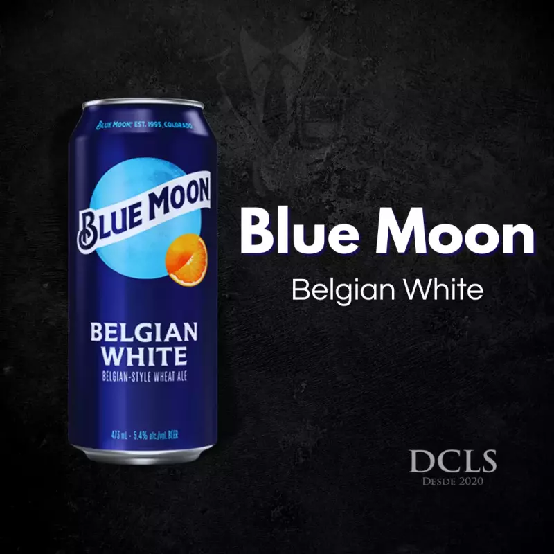 blue Moon Belgian white
