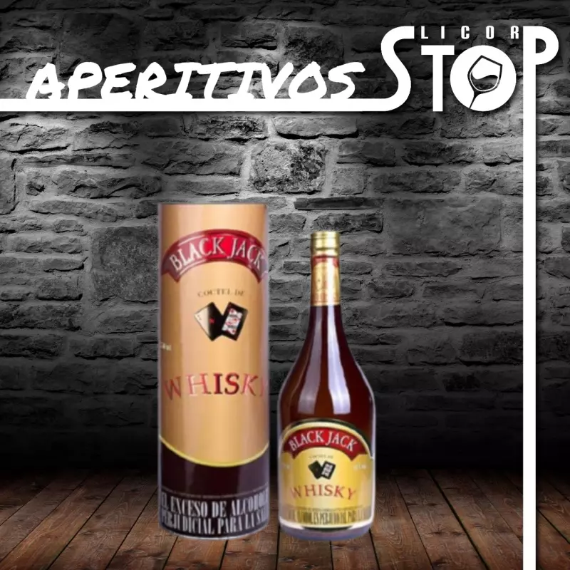 BLACK JACK CREMA DE WHISKY 750ML
