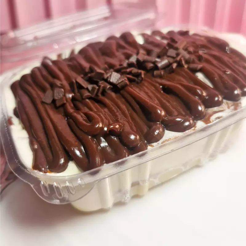 Pave de ninho e brigadeiro