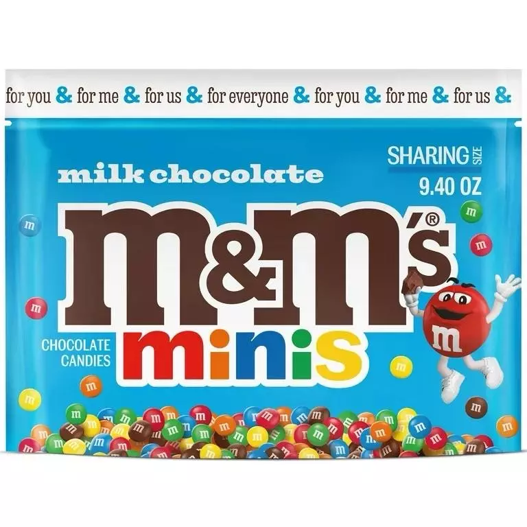 M&M milk chocolate mini 9.40 oz