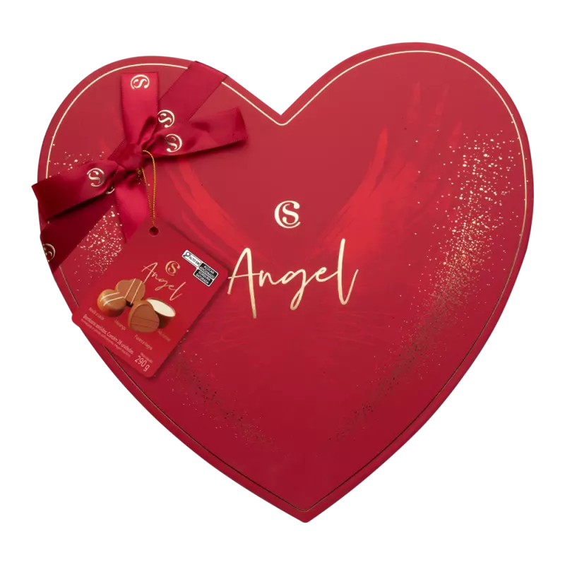 Caixa de BB Sort Angel Coração 290g