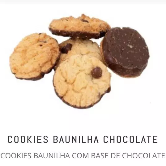 COOKIES BAUNILHA CHOCOLATE