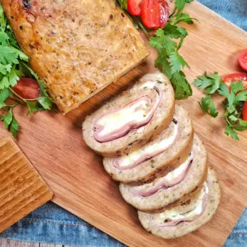 Rocambole de Frango Assado