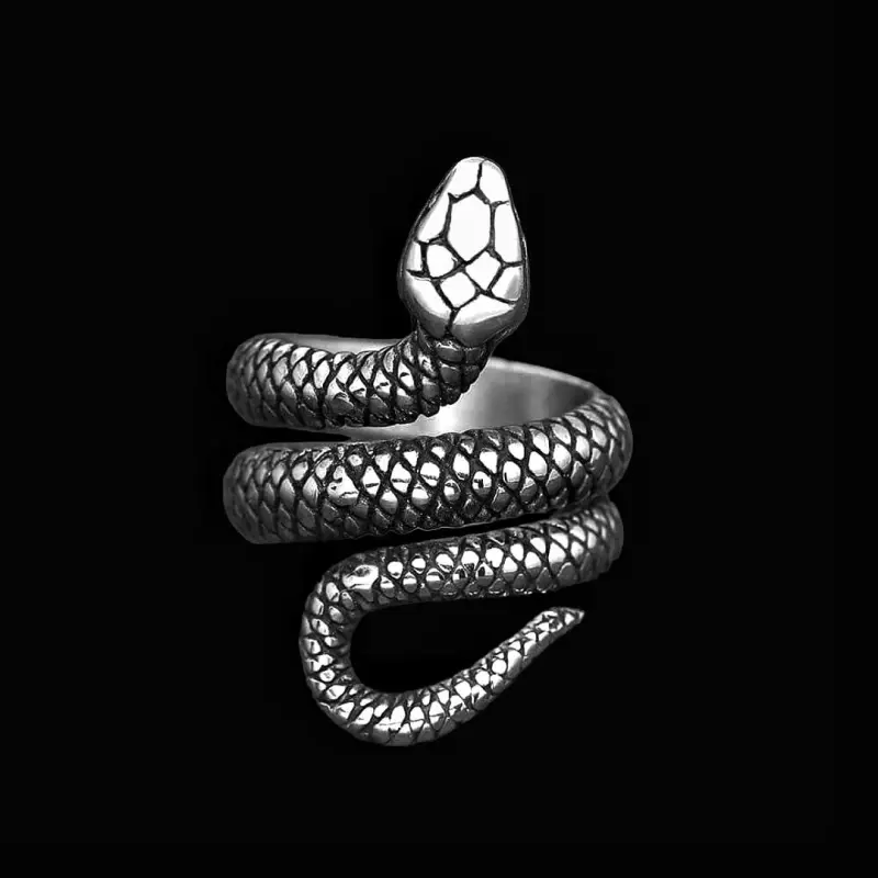 Silver Snake Ring