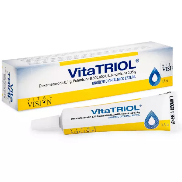 VITATRIOL 3.5 GR UNGUENTO OFTALMICO