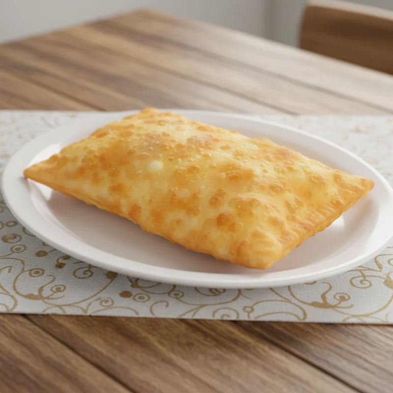 Pastel de Calabresa com Queijo