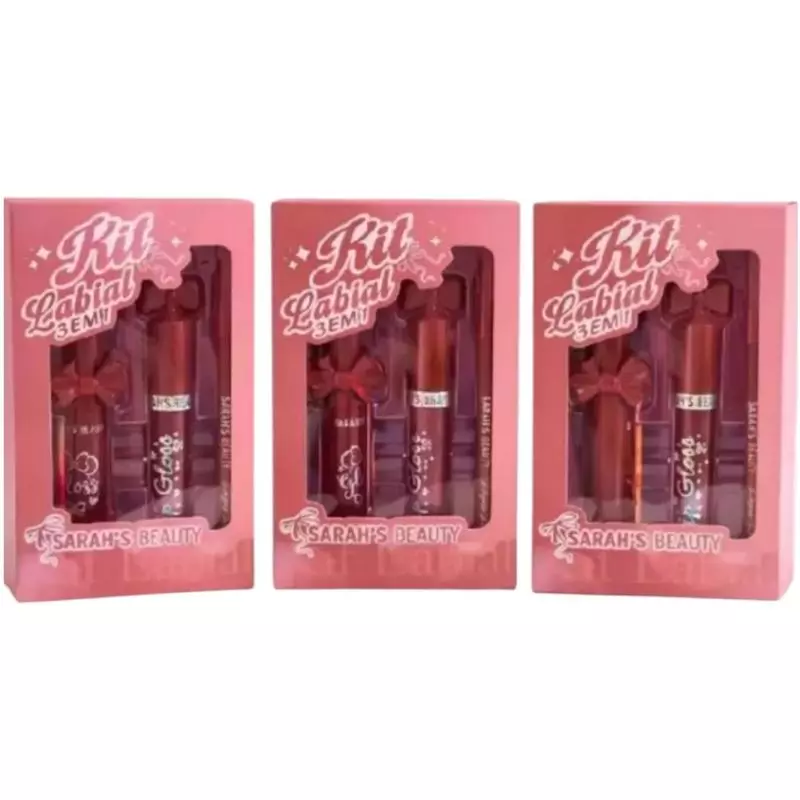 KIT LABIAL 3 EM 1