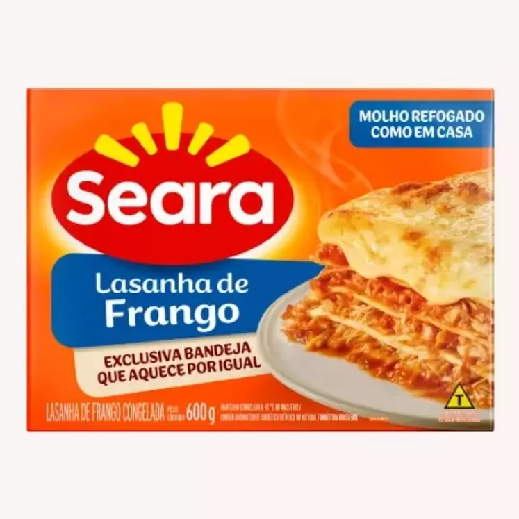 Lasanha de Frango Seara 600g