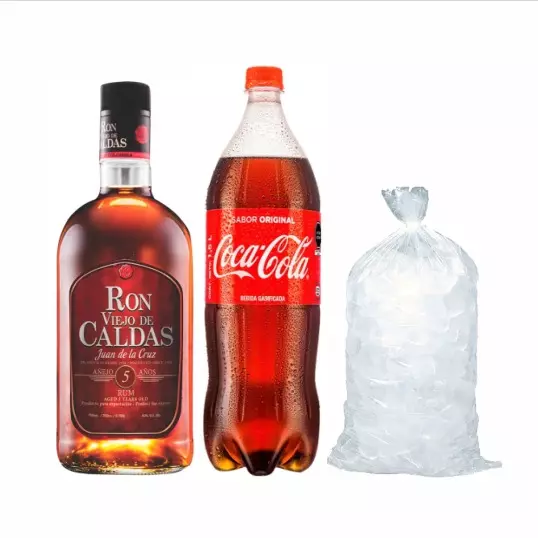Pack Ron Caldas 5 años 750ml