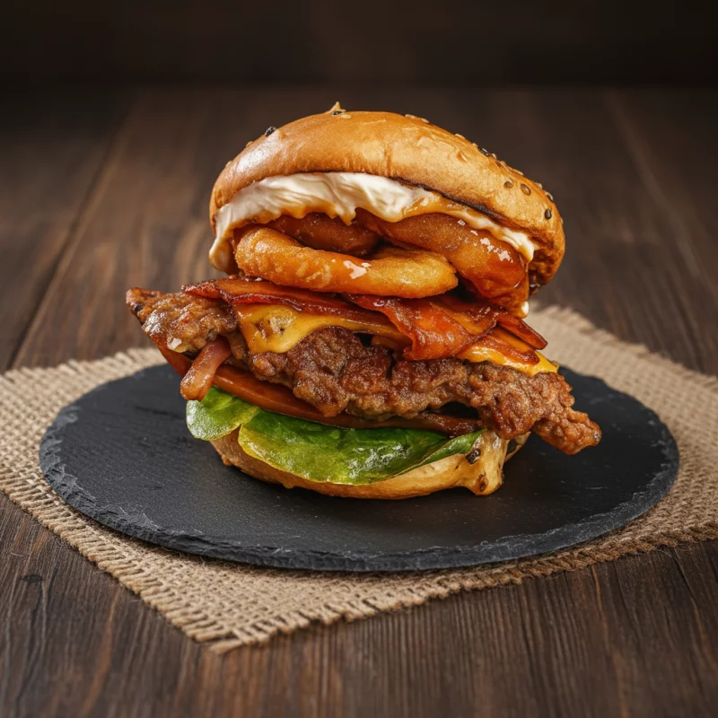 BACON DELUXE🍔🥓