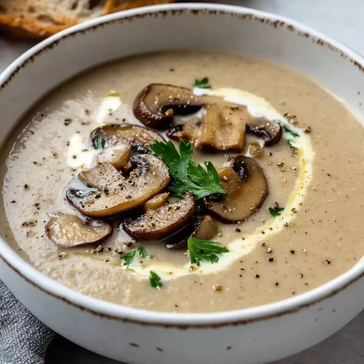 Crema de Champiñones