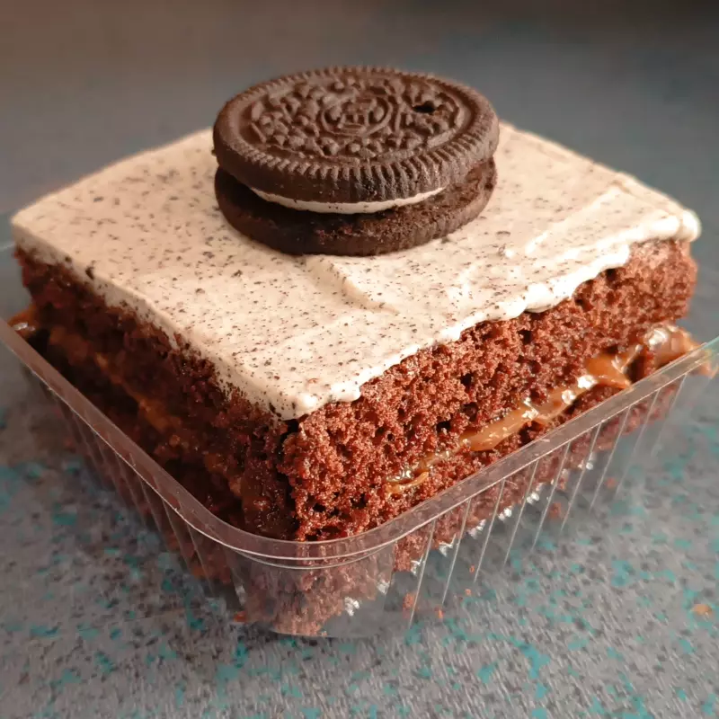 Oreo con dulce de leche