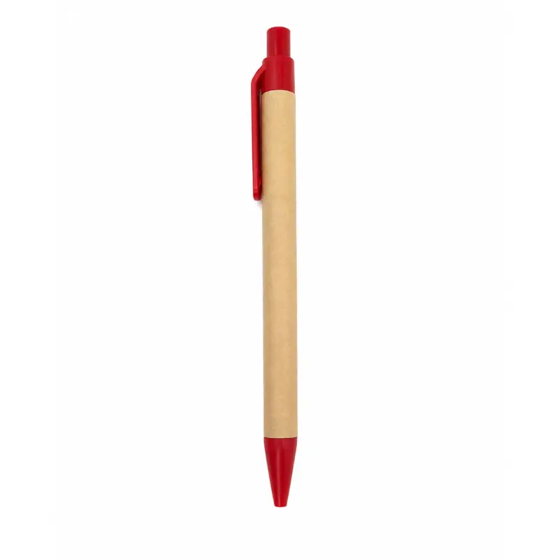 Lapicero rojo kraft RG0326