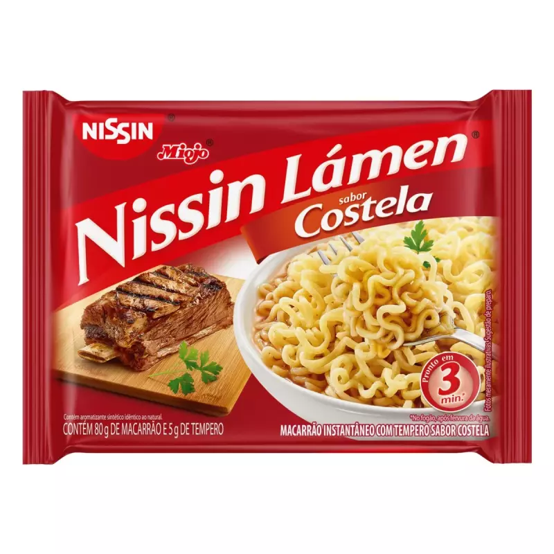 Miojo Nissin Costela 85g