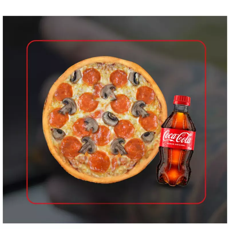 Almuerzo Ejecutivo Pizza Pequeña