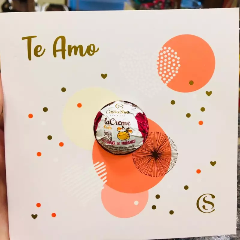 Cartão Te Amo