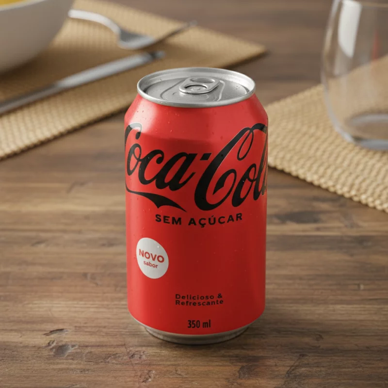 Coca-Cola sem Açúcar Lata 350ml