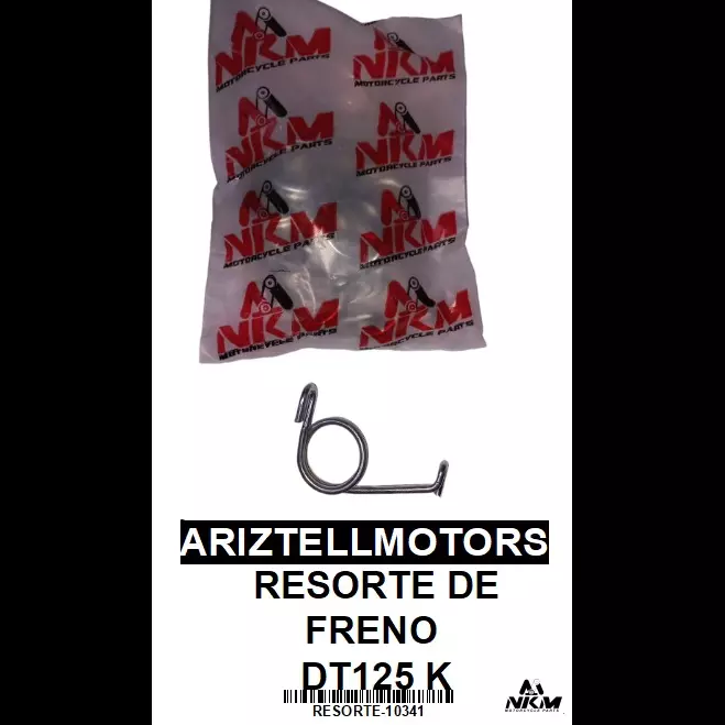 RESORTE PEDAL DE FRENO DT125 K
