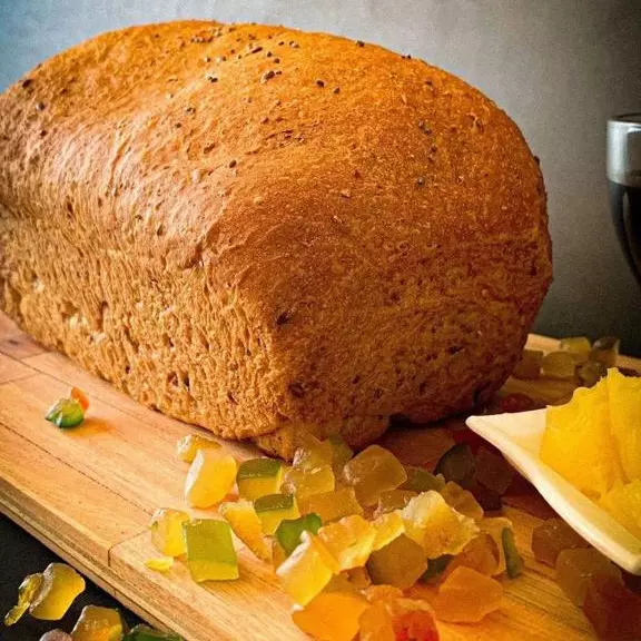 Pão de Frutas Cristalizadas