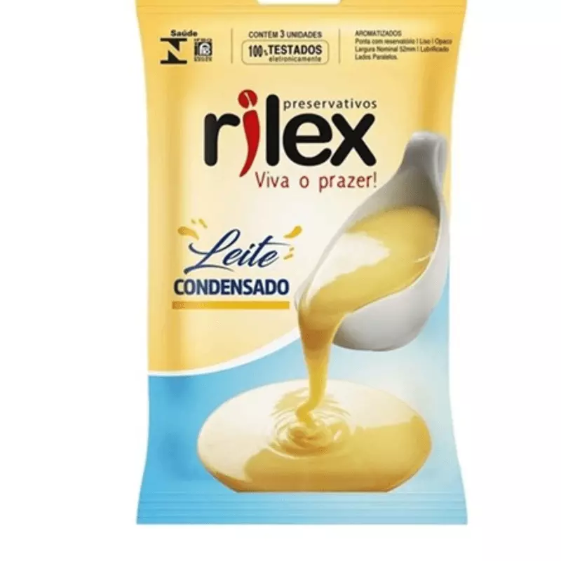 PRESERVATIVO RILEX LEITE CONDENSADO