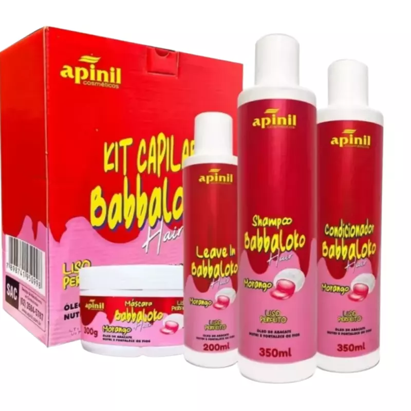 KIT CAPILAR BABBALOKO MORANGO