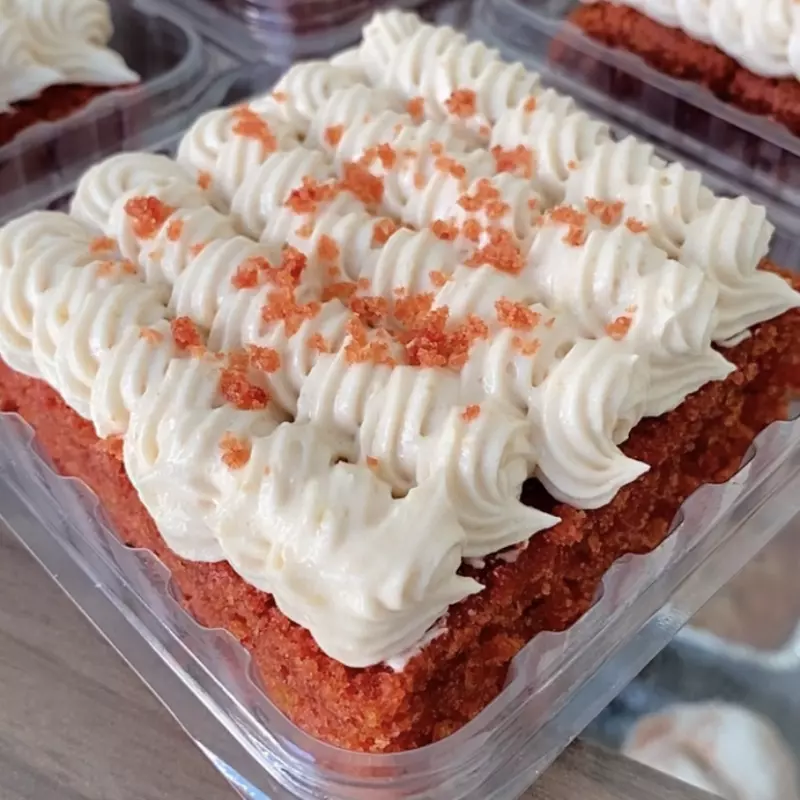 Bolo Red velvet c/ buttercream