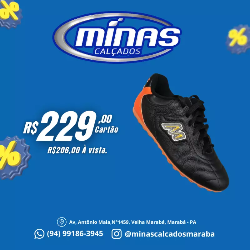 Chuteira Preta RF:10270