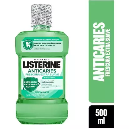 LISTERINE ANTICARIES ZERO 500 ML