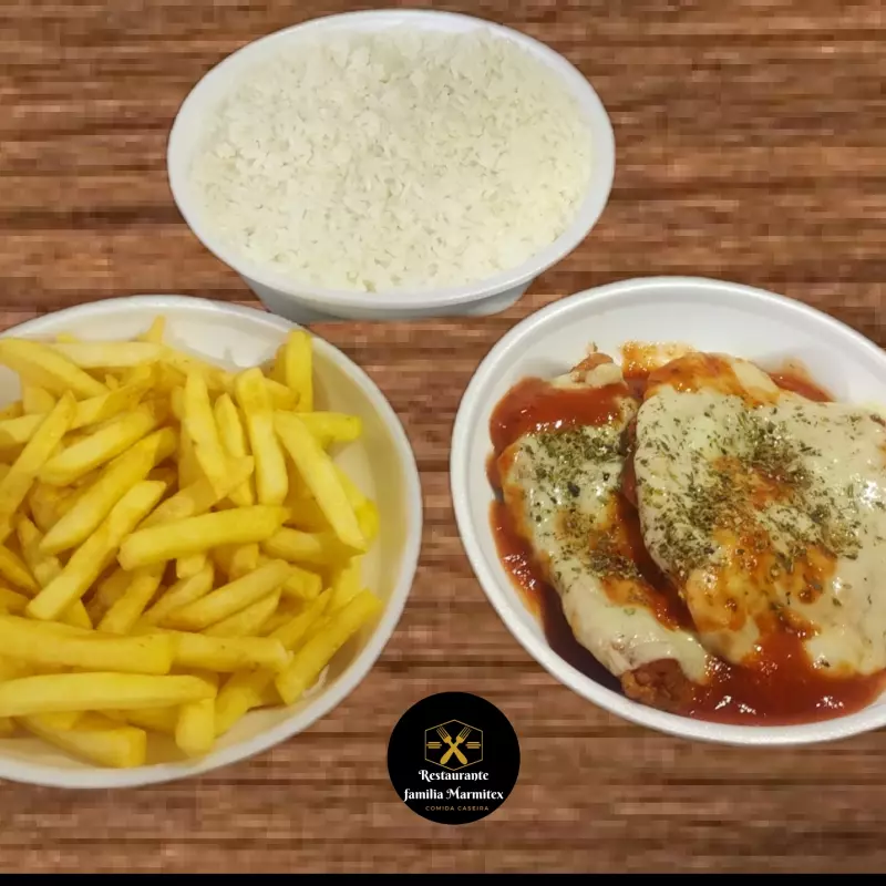 Combo Bife à  parmegiana