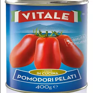Tomate Pelado Importado Vitale 400gr