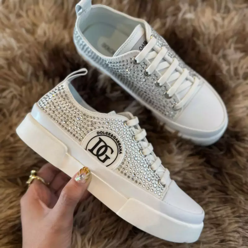 TENIS DOLCE GABBANA WHITE-SILVERGLOW