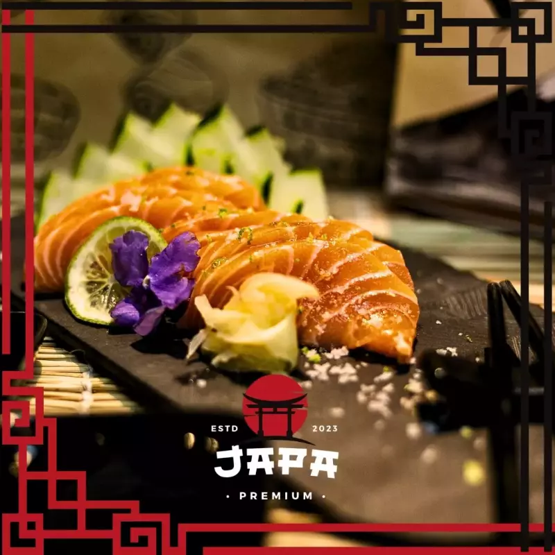 SASHIMI SALMÃO TRUFADO - 08 UND