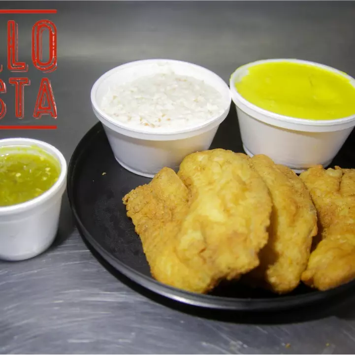 5pza filete puré y ensalada