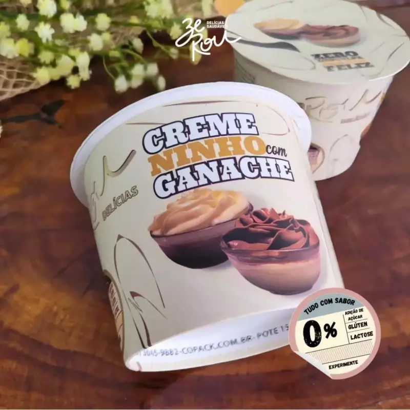 Creme de Ninho com Ganache zerou