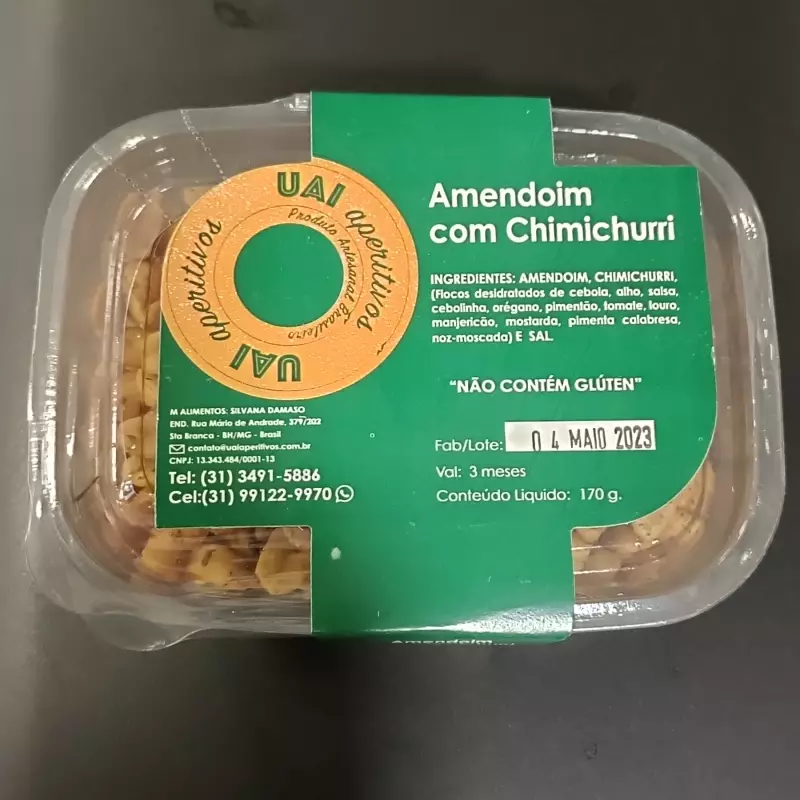 Amendoim com Chimichurri