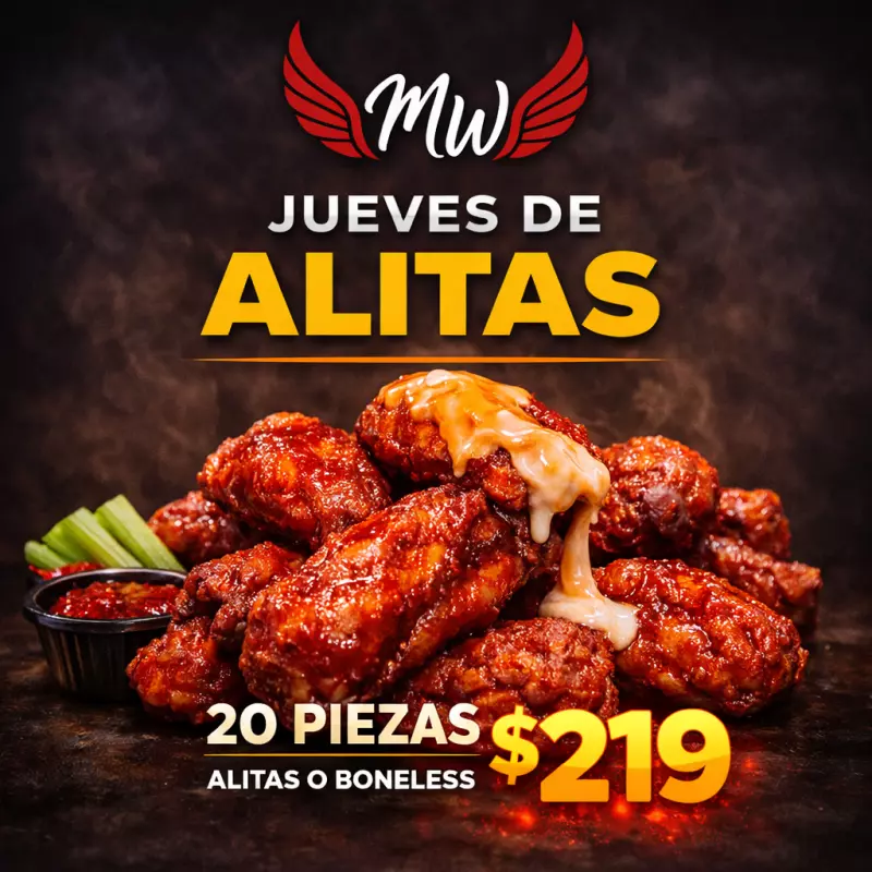 JUEVES DE ALITAS