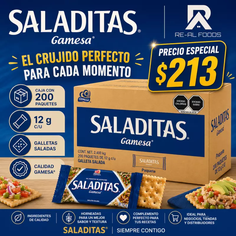 SALADITAS 200 PAQUETITOS
