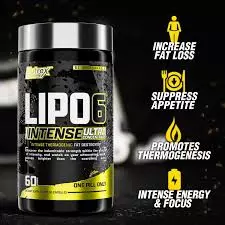 LIPO 6 ULTRA CONCENTRADO INTENSE 60 CAPSULAS
