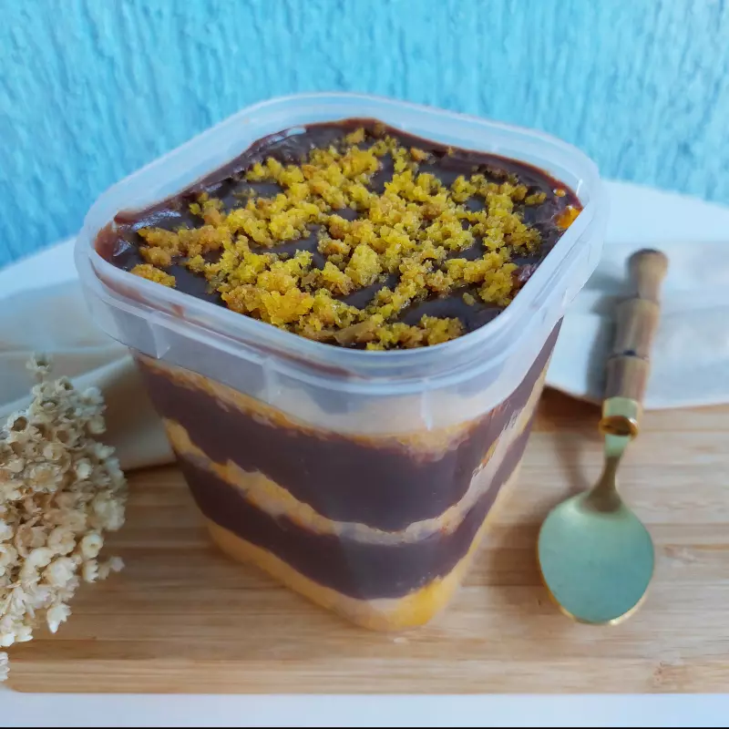Bolo no pote de cenoura 400g