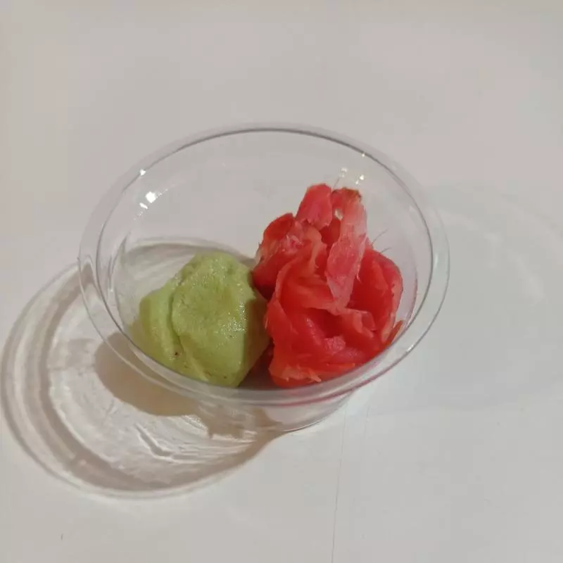 Wasabi e gengibre