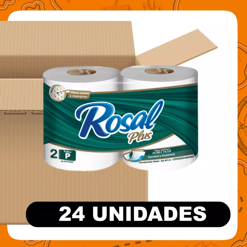 Bulto Rosal Plus 2 rollos 215h