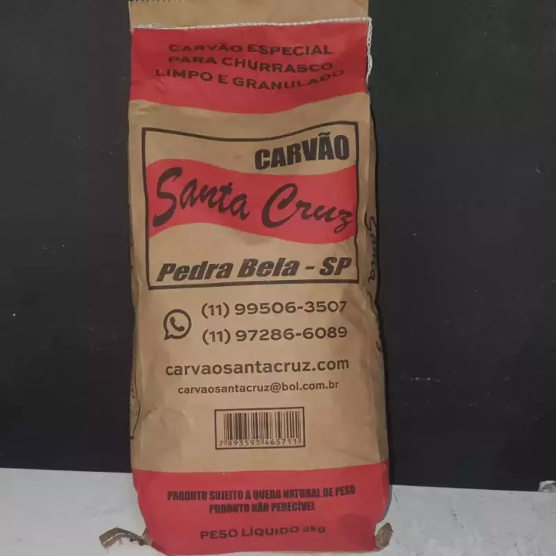 Carvão Prime 100% Eucalipto 2kg