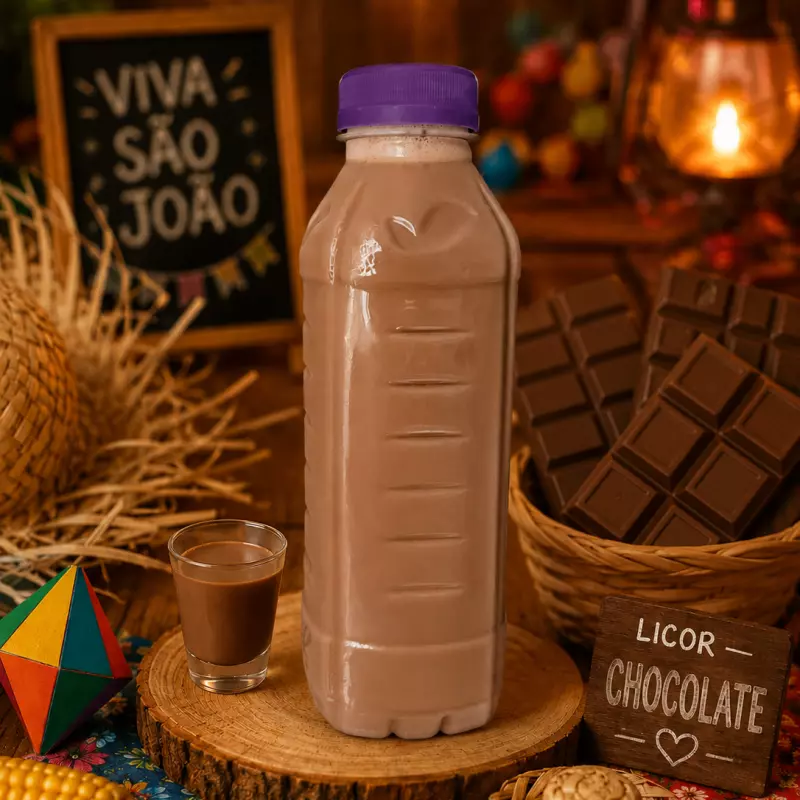 Licor cremoso de chocolate