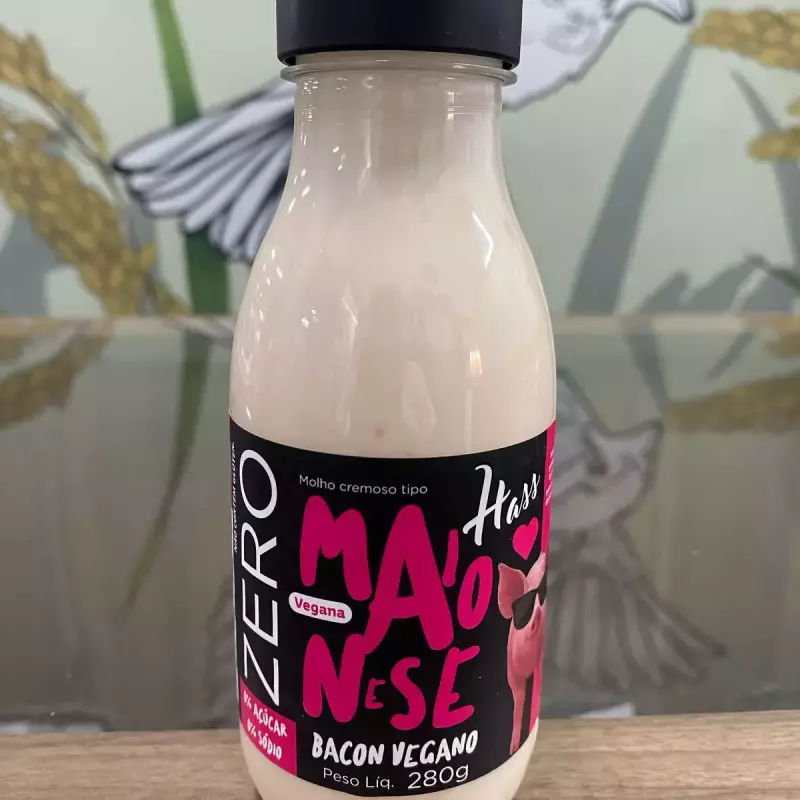 Maionese bacon vegano