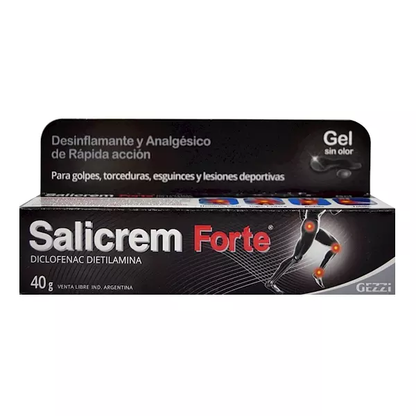 Salicrem Forte Gel Sin Olor x 40 gr
