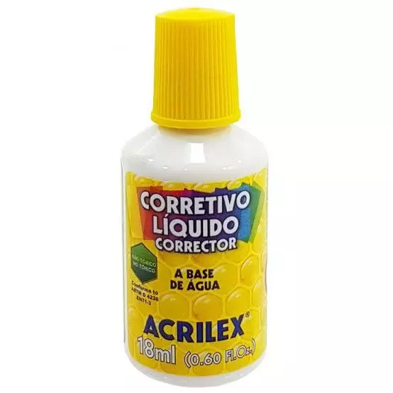 Corretivo Líquido  Acrilex 18ml
