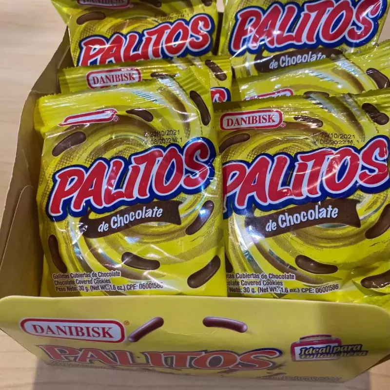 Palitos chocolate
